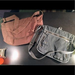 Two Messenger Bags
